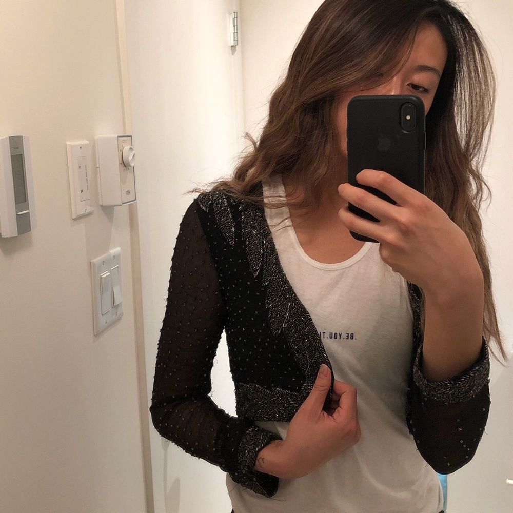 Club Monaco Cropped Jacket - Picture 2 of 4